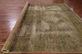 Persian Overdyed Handmade Wool Rug - 9' 9" X 12' 6" - Golden Nile