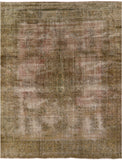 Persian Overdyed Handmade Wool Rug - 9' 9" X 12' 6" - Golden Nile