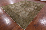 Persian Overdyed Handmade Wool Rug - 9' 9" X 12' 6" - Golden Nile