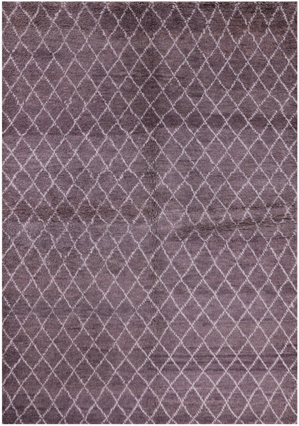 Tribal Moroccan Handmade Wool Rug - 6' 3" X 9' 0" - Golden Nile