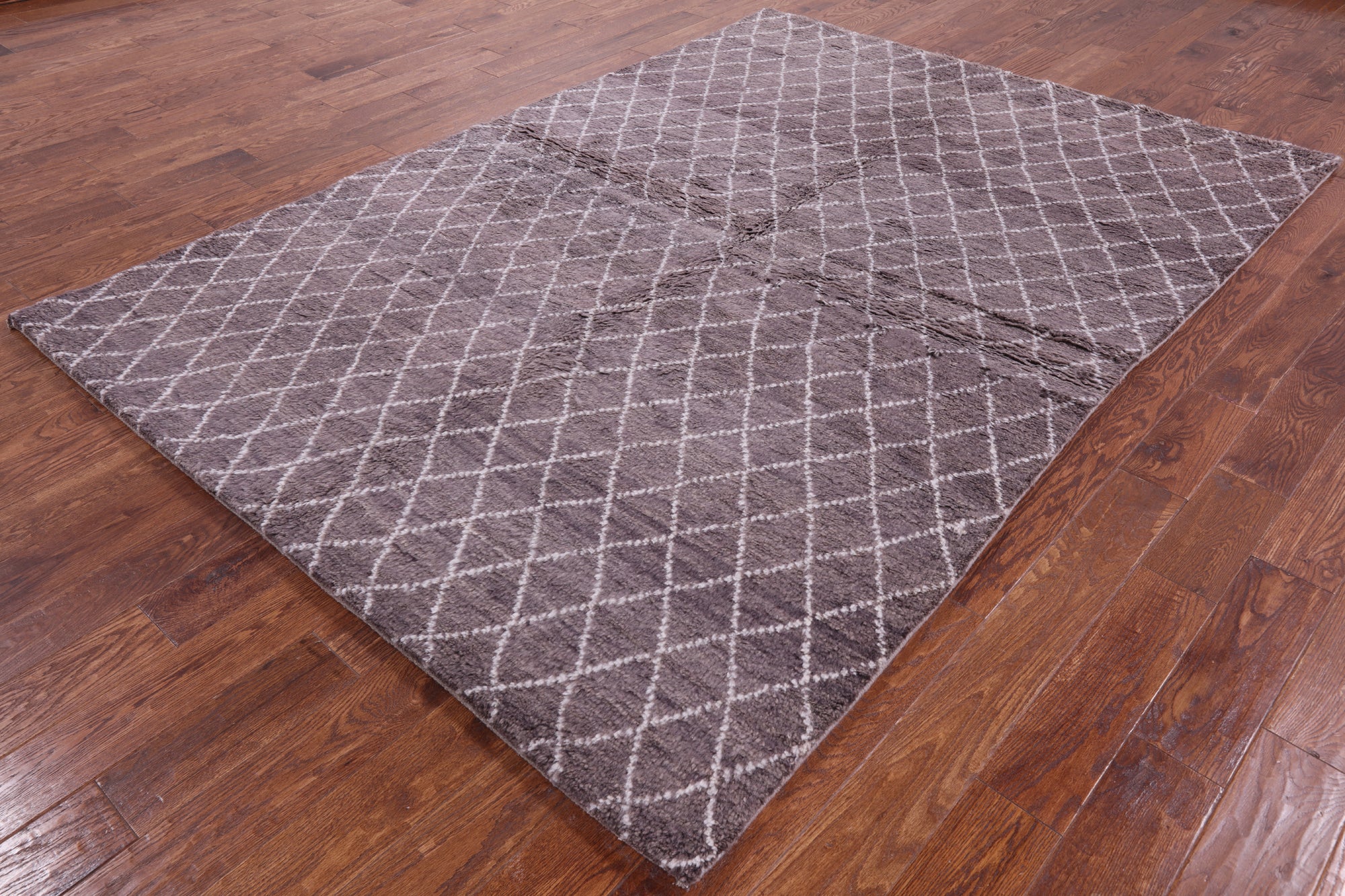 Tribal Moroccan Handmade Wool Rug - 6' 3" X 9' 0" - Golden Nile