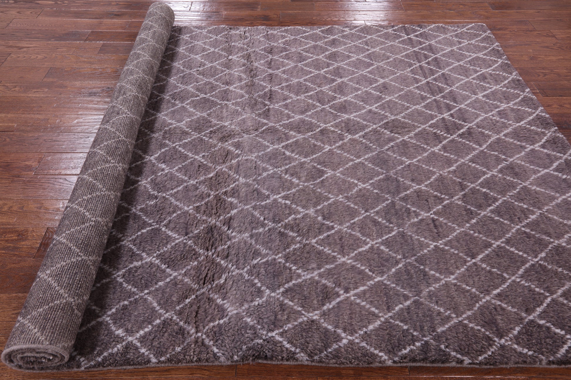 Tribal Moroccan Handmade Wool Rug - 6' 3" X 9' 0" - Golden Nile