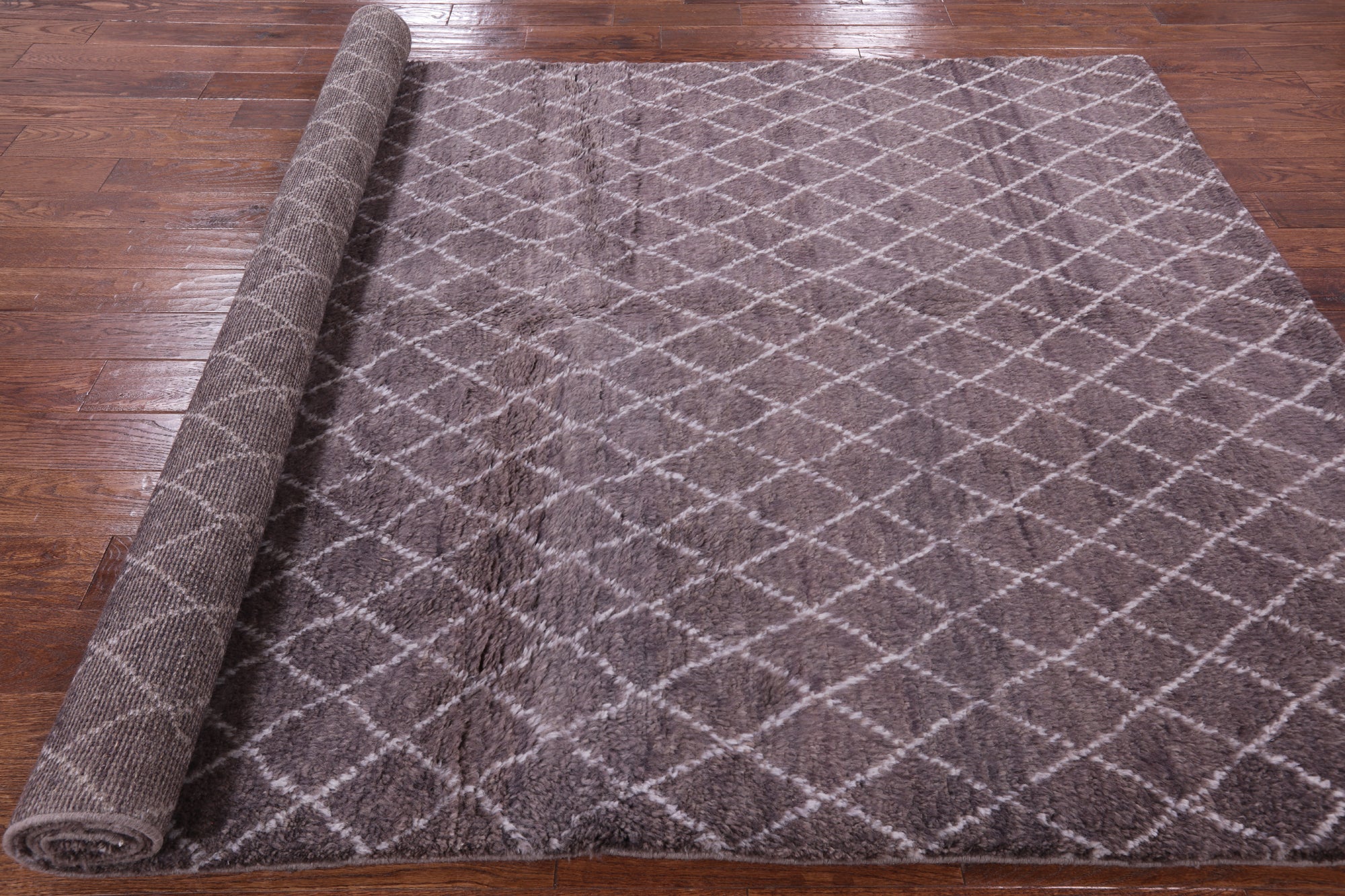 Tribal Moroccan Handmade Wool Rug - 6' 3" X 9' 0" - Golden Nile