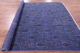 Persian Overdyed Hand Knotted Wool Area Rug - 7' 3" X 10' 4" - Golden Nile