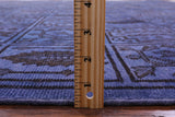Persian Overdyed Hand Knotted Wool Area Rug - 7' 3" X 10' 4" - Golden Nile