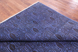 Persian Overdyed Hand Knotted Wool Area Rug - 7' 3" X 10' 4" - Golden Nile