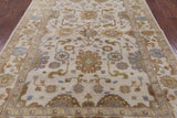 Oushak Hand Knotted Wool Rug - 5' 10" X 8' 10" - Golden Nile