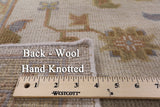 Oushak Hand Knotted Wool Rug - 5' 10" X 8' 10" - Golden Nile