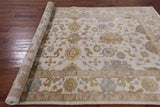 Oushak Hand Knotted Wool Rug - 5' 10" X 8' 10" - Golden Nile