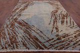 Modern Hand Knotted Area Rug - 8' 2" X 10' 0" - Golden Nile