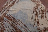 Modern Hand Knotted Area Rug - 8' 2" X 10' 0" - Golden Nile