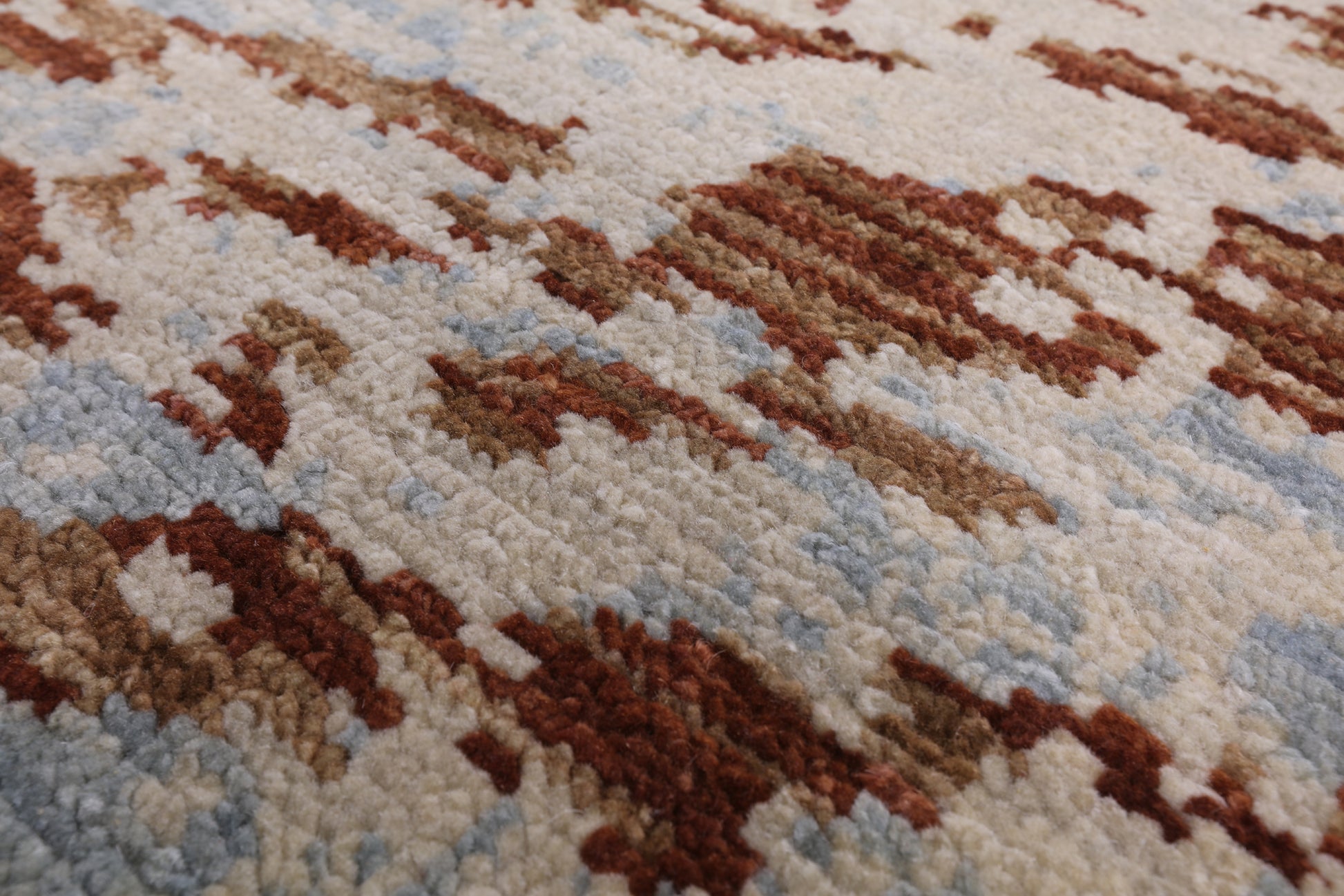 Modern Hand Knotted Area Rug - 8' 2" X 10' 0" - Golden Nile