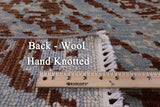 Modern Hand Knotted Area Rug - 8' 2" X 10' 0" - Golden Nile