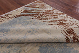 Modern Hand Knotted Area Rug - 8' 2" X 10' 0" - Golden Nile