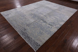 Wool & Silk Modern Rug 9 X 12 - Golden Nile