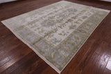 Oriental 9 X 12 Oushak Handmade Rug - Golden Nile