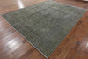 Overdyed Oriental Wool Area Rug 10 X 12 - Golden Nile