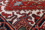 Heriz Serapi Hand Knotted Runner - 2' 6" X 19' 9" - Golden Nile