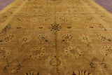 Peshawar Handmade Wool Rug - 12' 0" X 18' 0" - Golden Nile