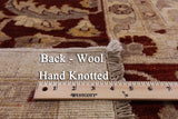 Ivory Chobi Peshawar Hand Knotted Wool Rug - 12' 0" X 17' 10" - Golden Nile
