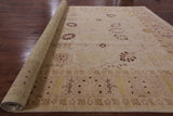 Chobi Peshawar Hand Knotted Rug - 12' 2" X 18' 3" - Golden Nile