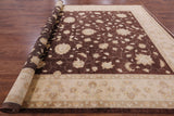 Chobi Peshawar Hand Knotted Rug - 10' 3" X 13' 10" - Golden Nile