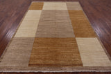 Persian Gabbeh Handmade Wool Rug - 6' 2" X 8' 10" - Golden Nile