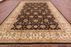 Chobi Peshawar Handmade Wool Area Rug - 9' 10" x 13' 10" - Golden Nile