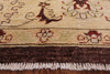 Chobi Peshawar Handmade Wool Area Rug - 8' 1" X 9' 10" - Golden Nile