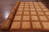 Persian Gabbeh Handmade Wool Area Rug - 10' 0" X 14' 7" - Golden Nile