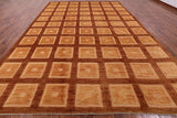 Persian Gabbeh Handmade Wool Area Rug - 10' 0" X 14' 7" - Golden Nile