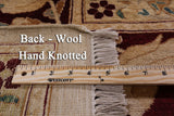 Unique Chobi Peshawar Handmade Wool Rug - 9' 0" x 12' 1" - Golden Nile