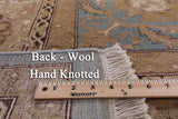 Blue Peshawar Handmade Wool Rug - 9' 1" X 12' 6" - Golden Nile