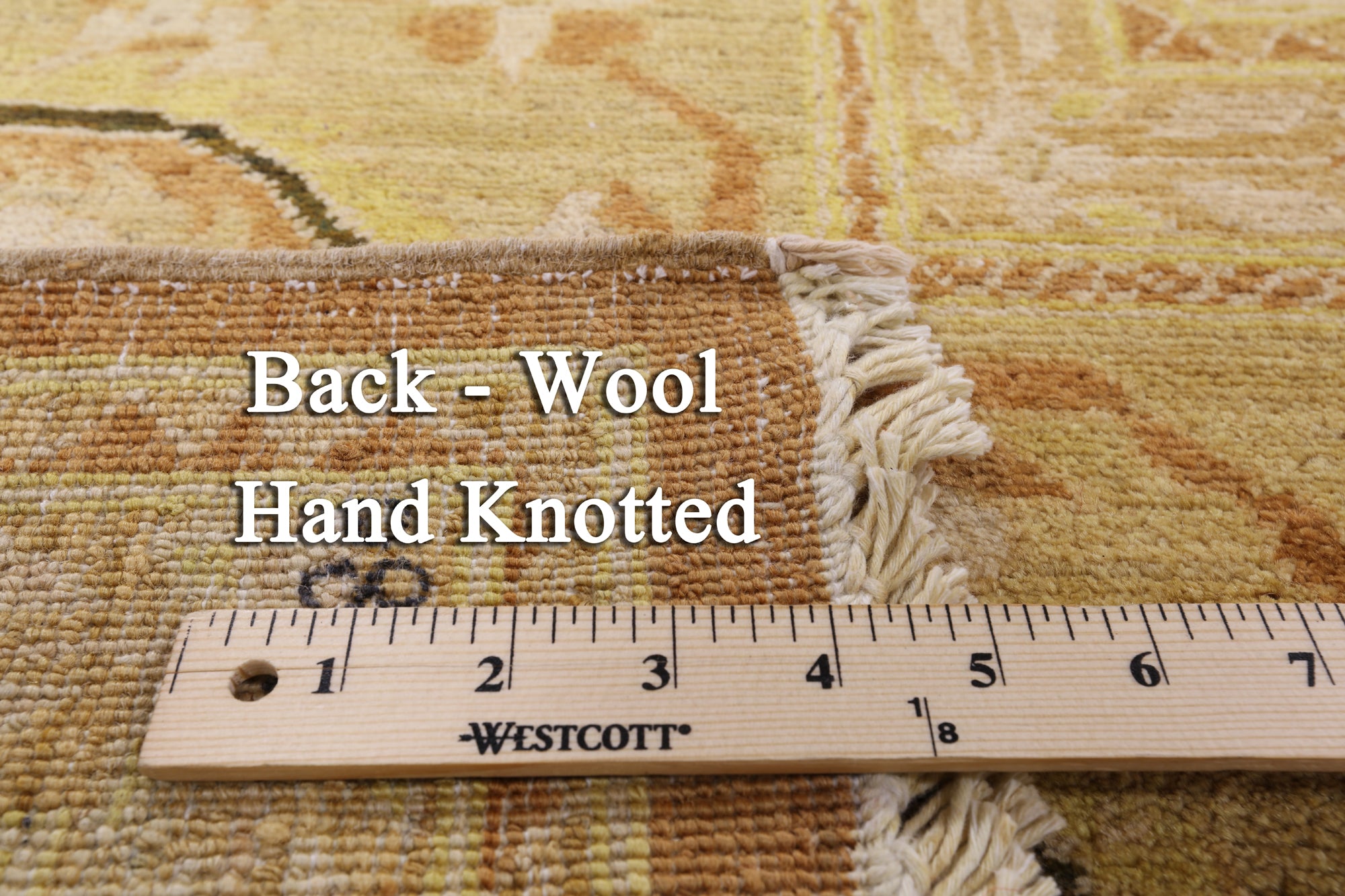 Super Serapi Hand Knotted Wool Rug - 9' 10" X 13' 10" - Golden Nile