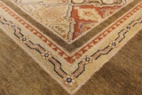 Chobi Peshawar Handmade Wool Rug - 6' 1" X 8' 7" - Golden Nile