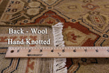 Chobi Peshawar Handmade Wool Rug - 6' 1" X 8' 7" - Golden Nile