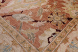 Chobi Peshawar Hand Knotted Wool Rug - 6' 0" X 8' 10" - Golden Nile