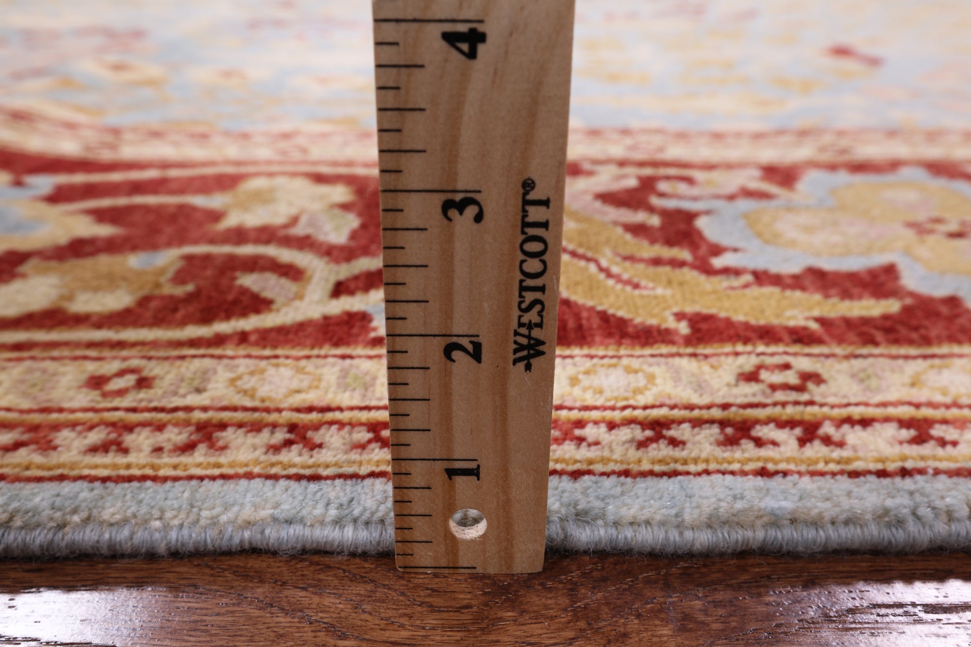 Chobi Peshawar Wool Area Rug - 5' 10" X 9' 6" - Golden Nile