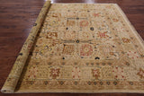 Chobi Peshawar Hand Knotted Wool Rug - 8' 5" x 9' 10" - Golden Nile