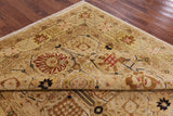 Chobi Peshawar Hand Knotted Wool Rug - 8' 5" x 9' 10" - Golden Nile