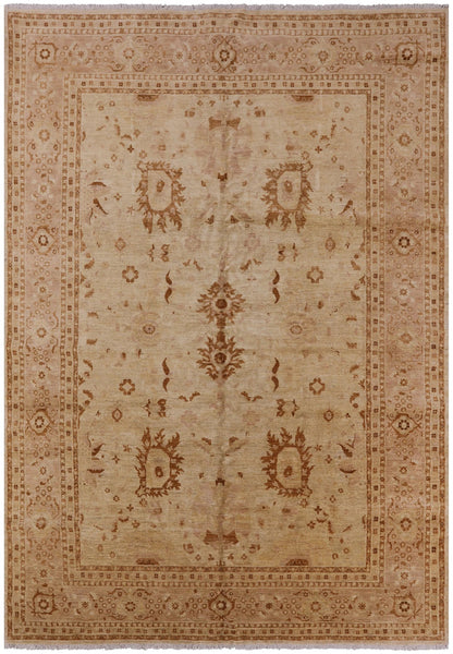 Peshawar Hand Knotted Wool Rug - 10' 1" X 14' 5" - Golden Nile