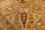 Peshawar Handmade Wool Area Rug - 8' 2" x 10' 5" - Golden Nile