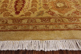 Peshawar Handmade Wool Area Rug - 8' 2" x 10' 5" - Golden Nile