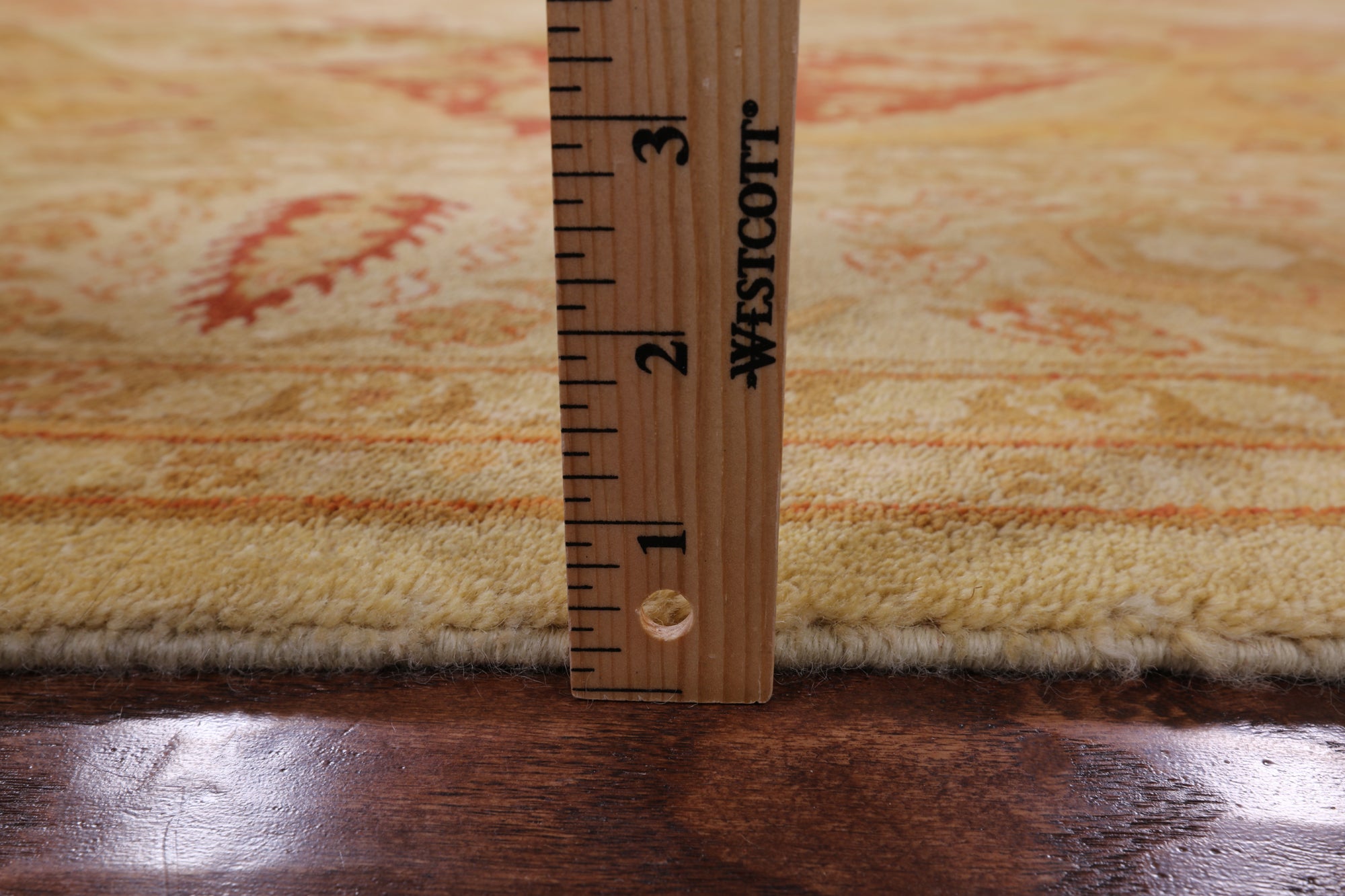 Peshawar Handmade Wool Area Rug - 8' 2" x 10' 5" - Golden Nile