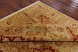 Peshawar Handmade Wool Area Rug - 8' 2" x 10' 5" - Golden Nile