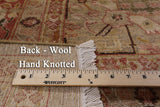 Peshawar Handmade Wool Rug - 8' 0" X 10' 1" - Golden Nile