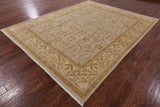 Chobi Peshawar Hand Knotted Wool Rug - 8' 2" X 10' 1" - Golden Nile