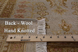 Chobi Peshawar Hand Knotted Wool Rug - 8' 2" X 10' 1" - Golden Nile