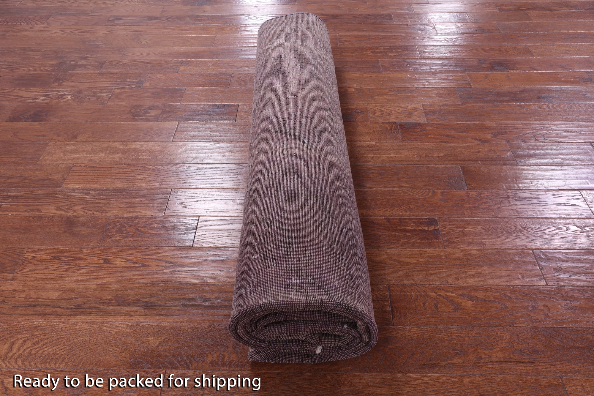 Purple Persian Overdyed Hand Knotted Wool Area Rug - 9' 10" X 12' 8" - Golden Nile