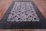 Persian Overdyed Hand Knotted Wool Area Rug - 9' 10" X 12' 8" - Golden Nile